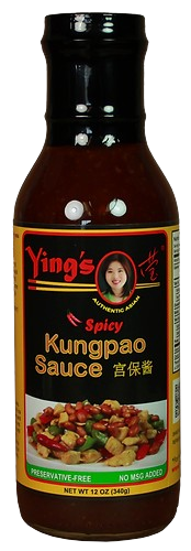 YINGS: Spicy Kungpao Sauce, 12 oz
