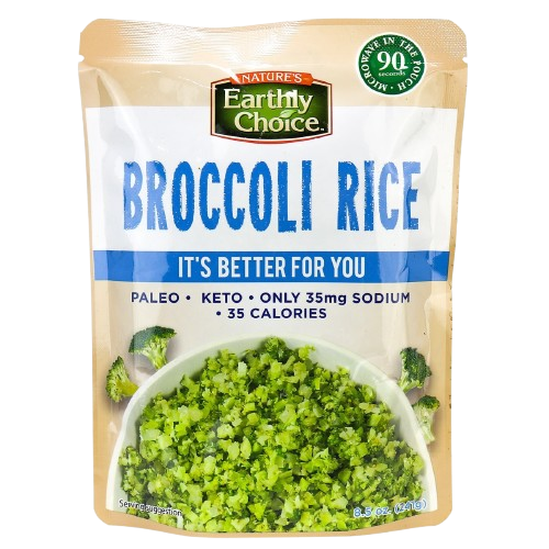 NATURES EARTHLY CHOICE: Broccoli Rice, 8.5 oz