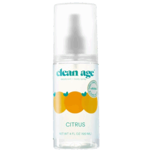 CLEAN AGE: Citrus AHA Body Spray, 4 oz