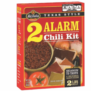 WICK FOWLERS: 2 Alarm Chili Kit, 3.3 oz