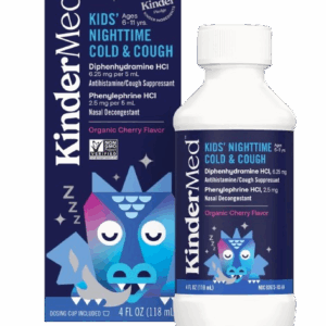 KINDERMED: Kids Nighttime Cold and Cough, 4 fl oz