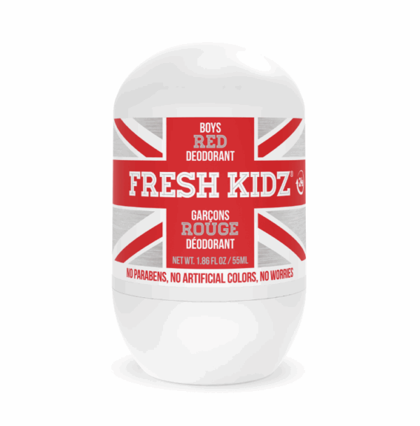 FRESH KIDZ: Boys Red Roll On Deodorant, 1.86 fo
