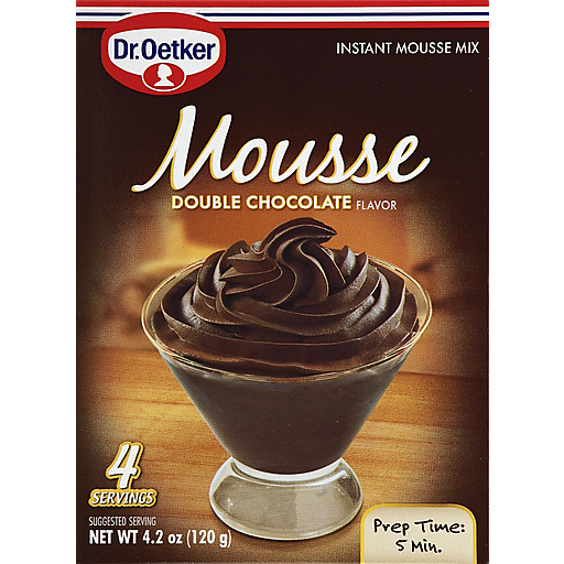 DR OETKER: Double Chocolate Mousse Supreme, 4.2 oz