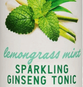 BEAR MAPLE: Lemongrass Mint Sparkling Ginseng Tonic, 12 fo