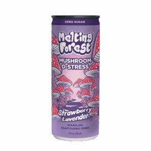 MELTING FOREST: D Stress Strawberry Lavender Drink, 12 fl oz