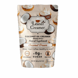 LEANER CREAMER: Coconut Cream Creamer, 9.87 oz