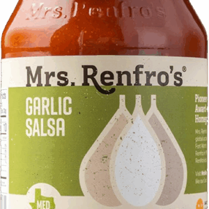 MRS RENFRO: Garlic Salsa, 16 oz