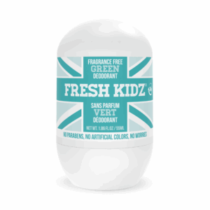 FRESH KIDZ: Green Fragrance Free Roll On Deodorant, 1.86 fo