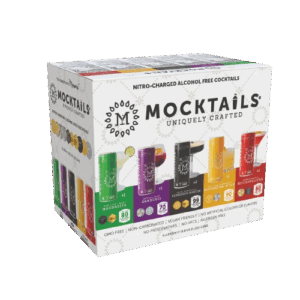 MOCKTAIL ALCOHOL FREE COCKTAIL: Mocktails Uniquely Crafted Variety Pack Nitro Cans, 40.8 fo