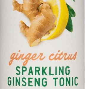 BEAR MAPLE: Ginger Citrus Sparkling Ginseng Tonic, 12 fo