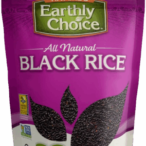 NATURES EARTHLY CHOICE: Black Rice, 14 oz