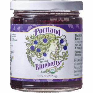PORTLAND: Organic Spread Blueberry, 10.5 oz