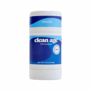 CLEAN AGE: Waves AHA Deodorant, 2.25 oz