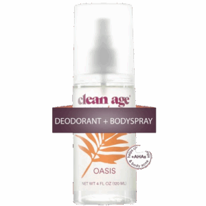 CLEAN AGE: Oasis AHA Body Spray, 4 oz