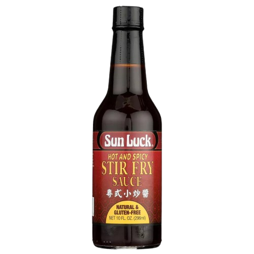 SUN LUCK: Hot and Spicy Stir Fry Sauce, 10 oz