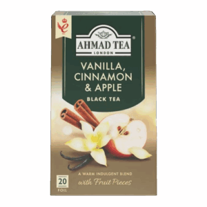 AHMAD TEA: Vanilla Cinnamon and Apple Tea, 1.46 oz