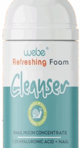 WEBE NATURALS: Refreshing Foam Cleanser, 3.4 fl oz
