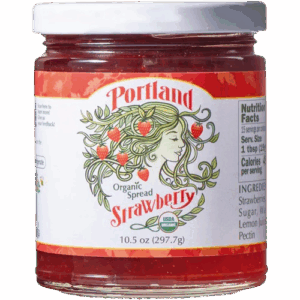 PORTLAND: Organic Spread Strawberry, 10.5 oz
