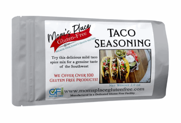 MOMS PLACE GLUTEN FREE: Gluten Free Taco Seasoning, 2 oz