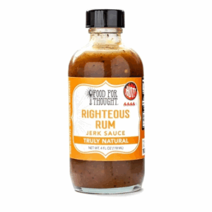 FOOD FOR THOUGHT: Righteous Rum Jerk Sauce, 4 oz