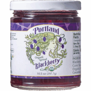 PORTLAND: Organic Spread Blackberry, 10.5 oz