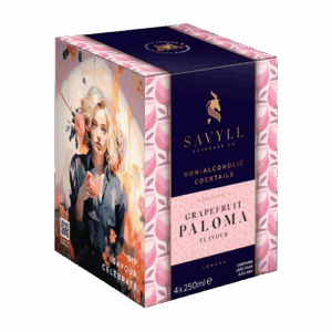 SAVYLL: Non Alcoholic Paloma 4Pk, 34 fo