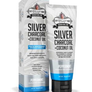 MY MAGIC MUD: Toothpst Pprmnt Chrcl Wht, 4 oz