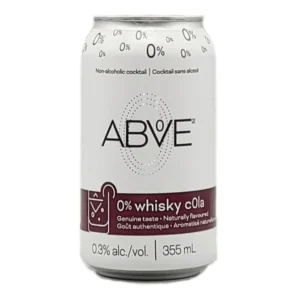 ABOVE: Whisky Cola Non Alcoholic Cocktails 4pk, 48 fo
