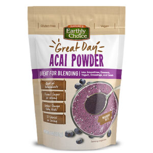 NATURES EARTHLY CHOICE: Powder Blendg Acai, 8 oz