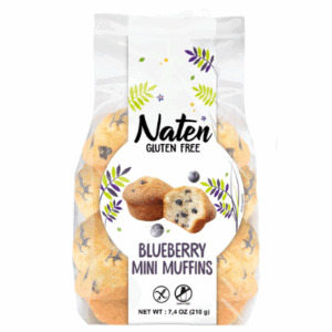 NATEN GLUTEN FREE: Blueberry Mini Muffins, 7.4 oz