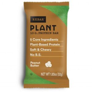 RXBAR: Peanut Butter Plant Based Protein Bars, 1.83 oz