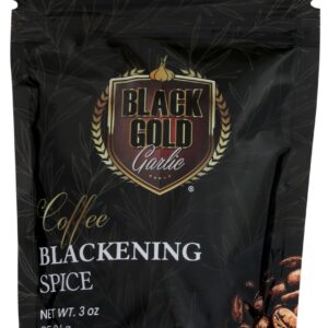 BLACK GOLD GARLIC: Coffee Blackening Spice, 3 oz