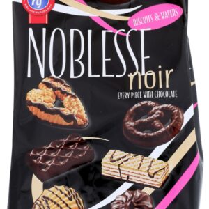 HANS FREITAG: Noblesse Noir Biscuits and Wafers, 10.6 oz