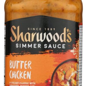 SHARWOODS: Butter Chicken Simmer Sauce, 14.1 oz