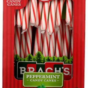BRACHS: Bobs Red White Mint Canes, 5.3 oz