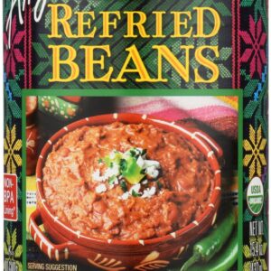 AMYS: Organic Vegetarian Traditional Refried Beans, 15.4 oz