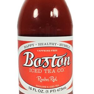 BOSTON ICED TEA: Rooibos Red Tea, 16 fo