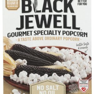 BLACK JEWELL: Microwave Popcorn No Salt No Oil 3Ct, 8.7 oz