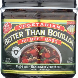 BETTER THAN BOUILLON: Vegetarian No Beef Base, 8 oz
