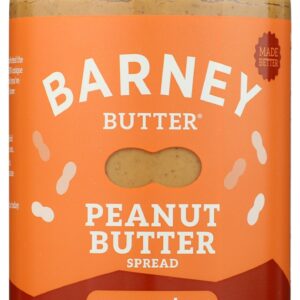 BARNEY BUTTER: Crunchy Peanut Butter, 16 oz