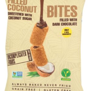 CROPS AND BROS: Filled Coconut Bites, 4 oz