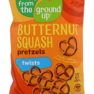 FROM THE GROUND UP: Butternut Squash Twists Pretzels, 4.5 oz