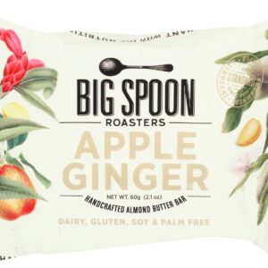 BIG SPOON ROASTERS: Apple Ginger Almond Butter Bar, 60 gm