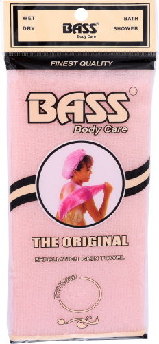 BASS BRUSHES: Exfoliating Body Nylon Cloth, 1 ea
