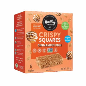 HEALTHY CRUNCH: Cinnamon Bun Crispy Squares, 4.68 oz