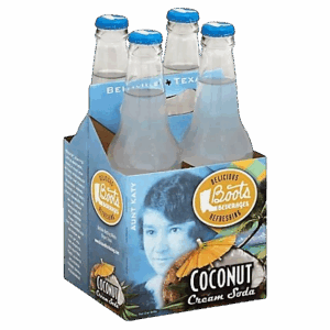 BOOTS BEVERAGES: Coconut Cream Soda 4Pk, 48 fl oz