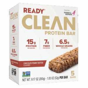 READY: Clean Bar Chocolate Peanut Butter, 5 ea
