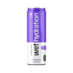 WET HYDRATION: Blackberry Melon Wellness Water, 12 fl oz