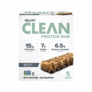 READY: Clean Bar Dark Chocolate Sea Salt, 5 ea