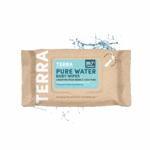 TERRA ORGANICS: Bamboo Baby Wipes Pure NZ Water, 70 ea